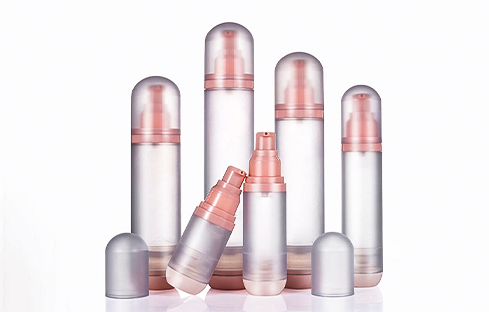 재사용 가능한 빈 15ml 30ml 50ml 80ml 100ml 120ml화장품 포장 고급 플라스틱 아크릴 진공 로션 병 투명 젖빛 에어리스 펌프 병