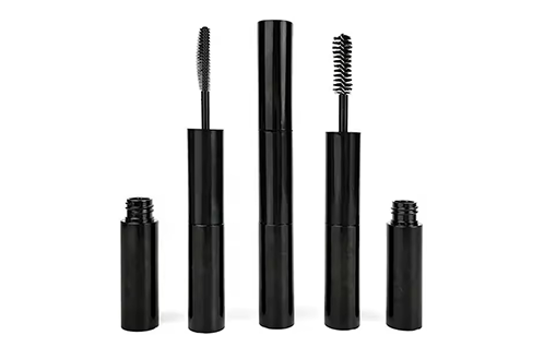 나일론 브러시가있는 마스카라 병 포장 OEM 맞춤형 양단 메이크업 마스카라 튜브